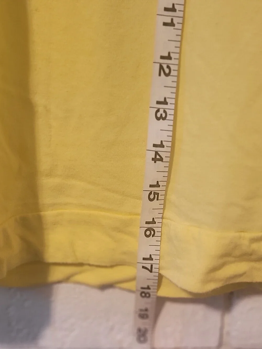 Justice Girls Yellow One-Shoulder Heart Graphic Top - Size 14